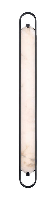 Noga 46" Bath Vanity Light in Matte Black