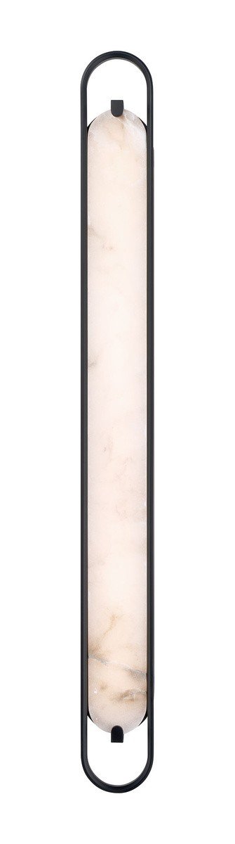 Noga 46" Bath Vanity Light in Matte Black