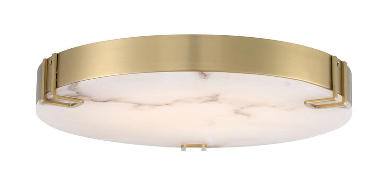 Noga 22" Flush Mount in Gold