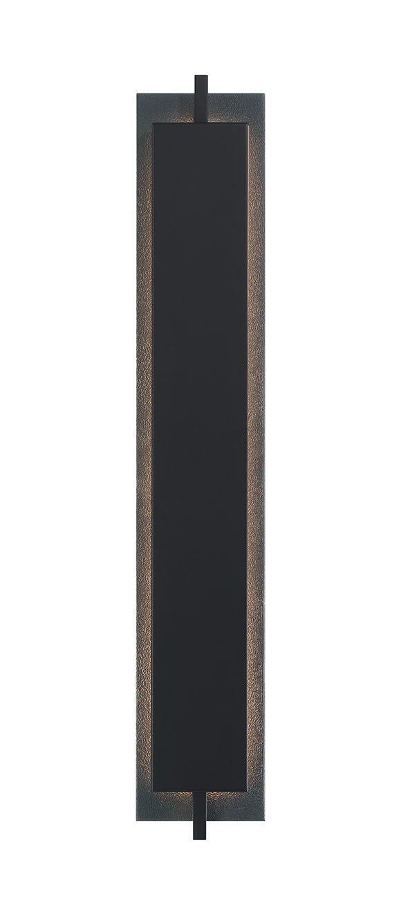 Tribek 32" Outdoor Wall Light in Matte Black