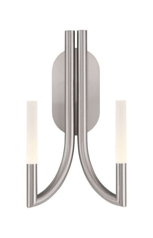 Olette 2-Light 17" Wall Sconce in Brushed Nickel