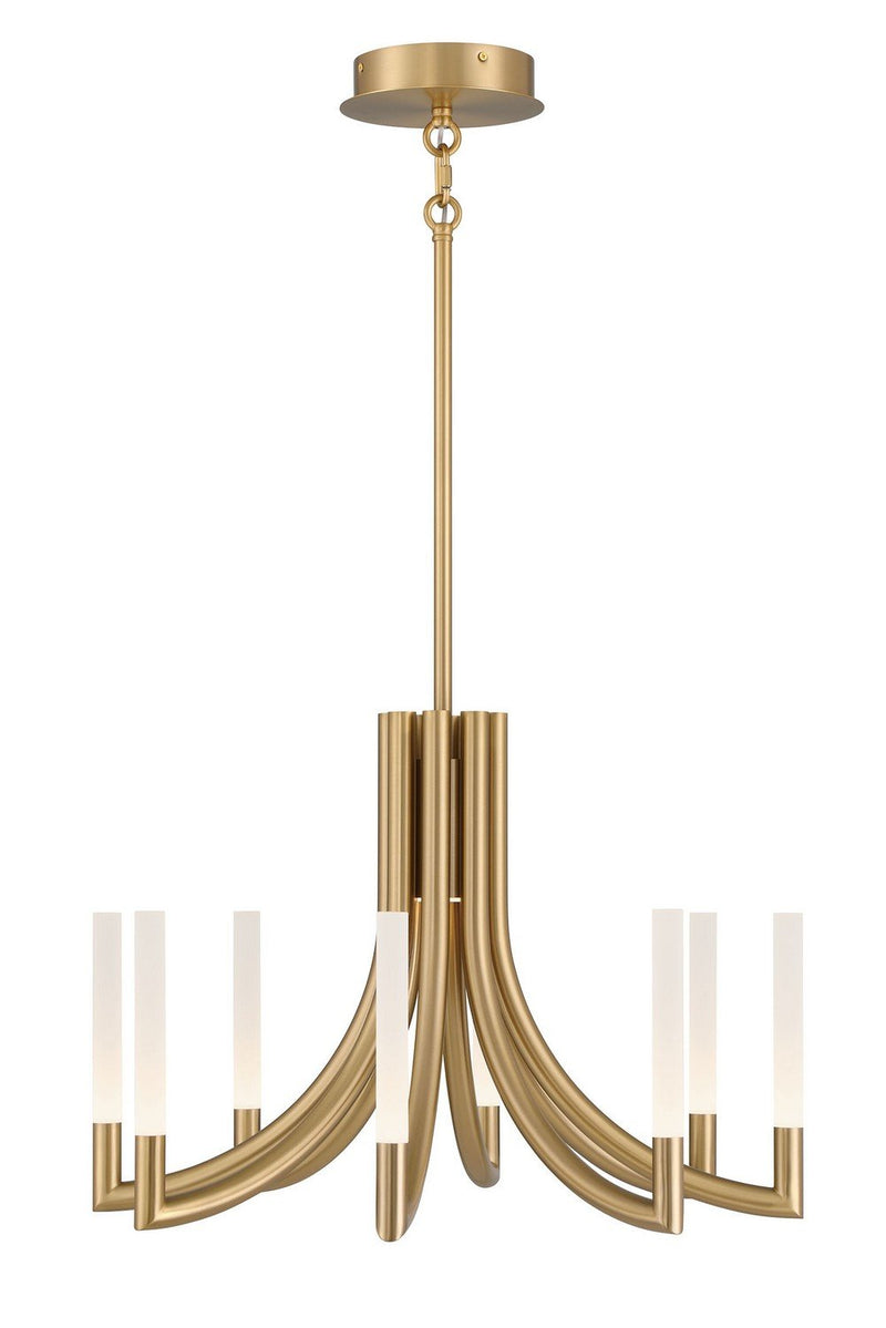 Olette 8-Light 24" Chandelier in Gold