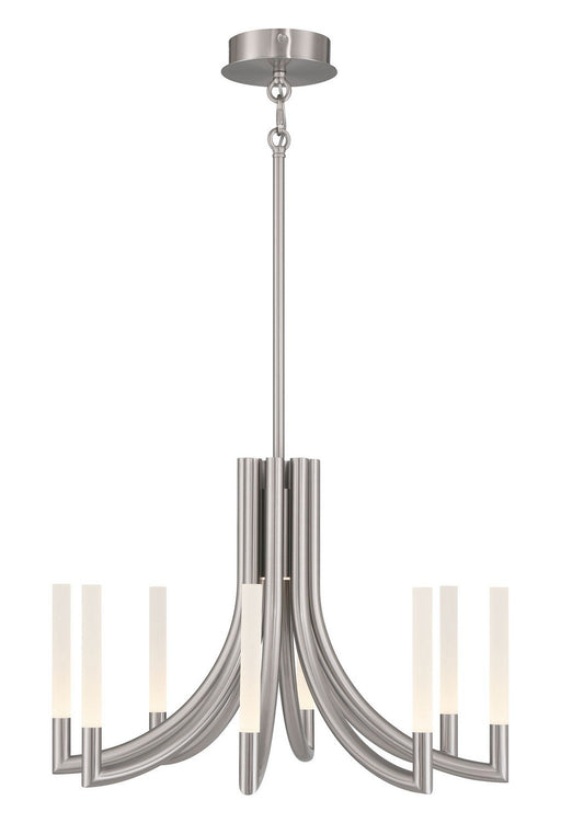 Olette 8-Light 24" Chandelier in Brushed Nickel