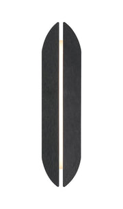 Inntra 24" Outdoor Wall Light in Damascus Black