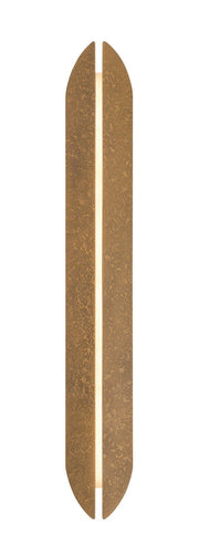 Inntra 40" Outdoor Wall Light in Damascus Brass