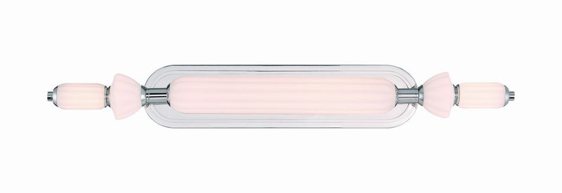 Lansdowne 31" Vanity Light in Polished Nickel