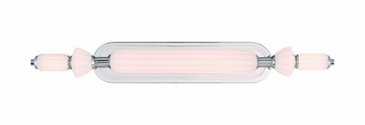 Lansdowne 31" Vanity Light in Polished Nickel