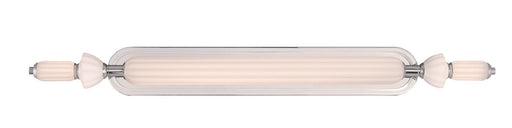 Lansdowne 39" Vanity Light in Polished Nickel