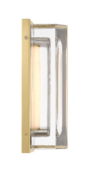 Langferd 12" Outdoor Wall Light in Gold