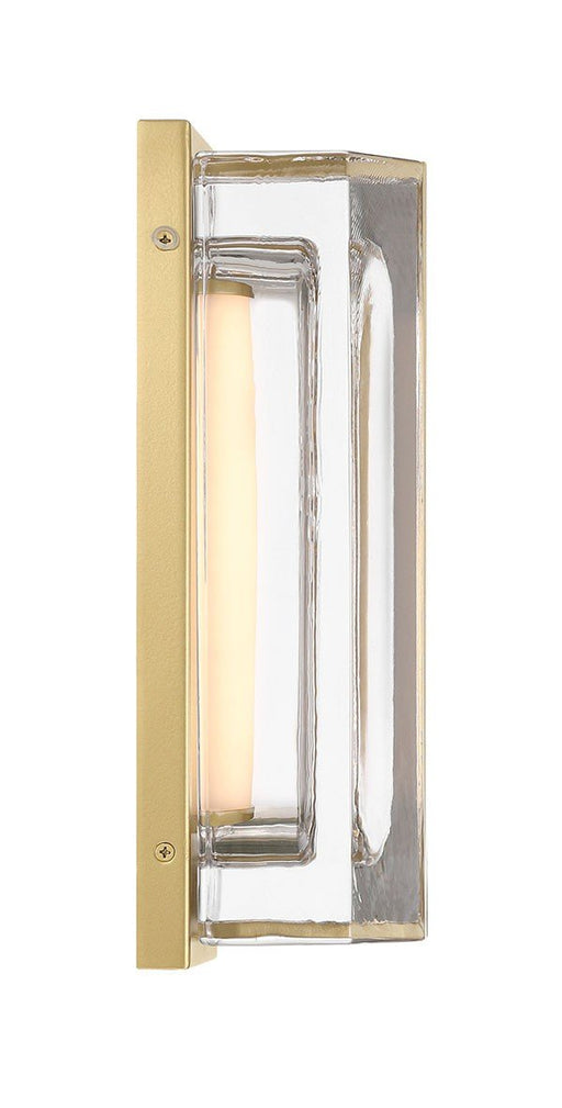 Langferd 12" Outdoor Wall Light in Gold