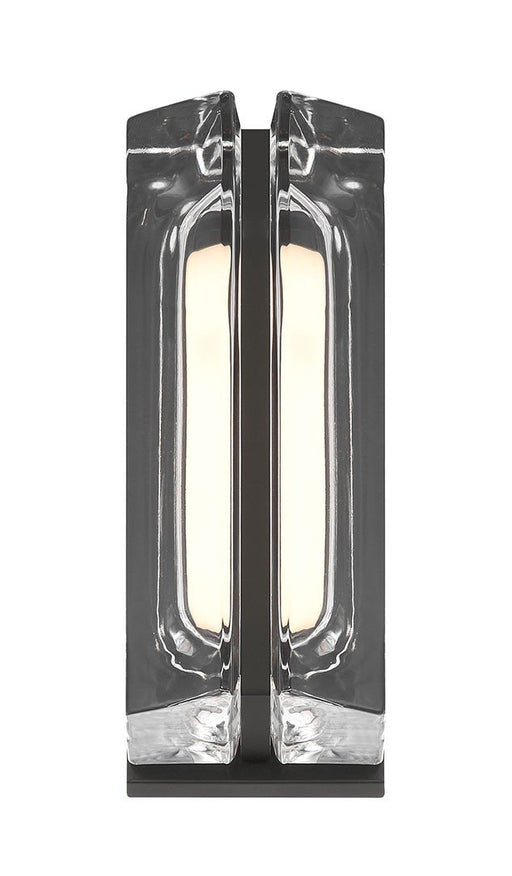Langferd 12" Outdoor Wall Light in Matte Black