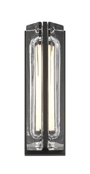 Langferd 16" Outdoor Wall Light in Matte Black