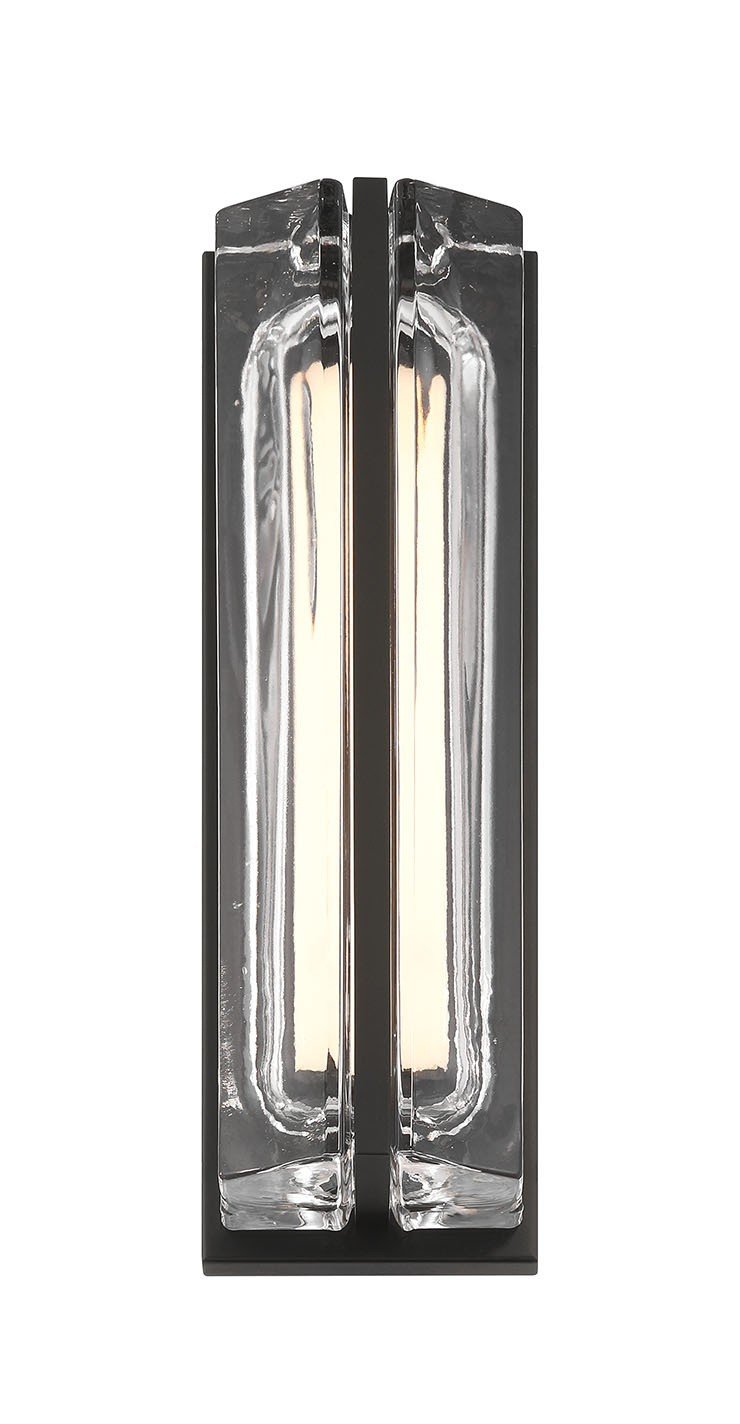 Langferd 16" Outdoor Wall Light in Matte Black