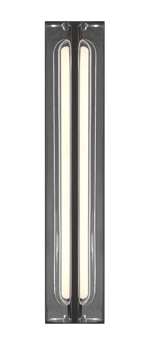 Langferd 24" Outdoor Wall Light in Matte Black