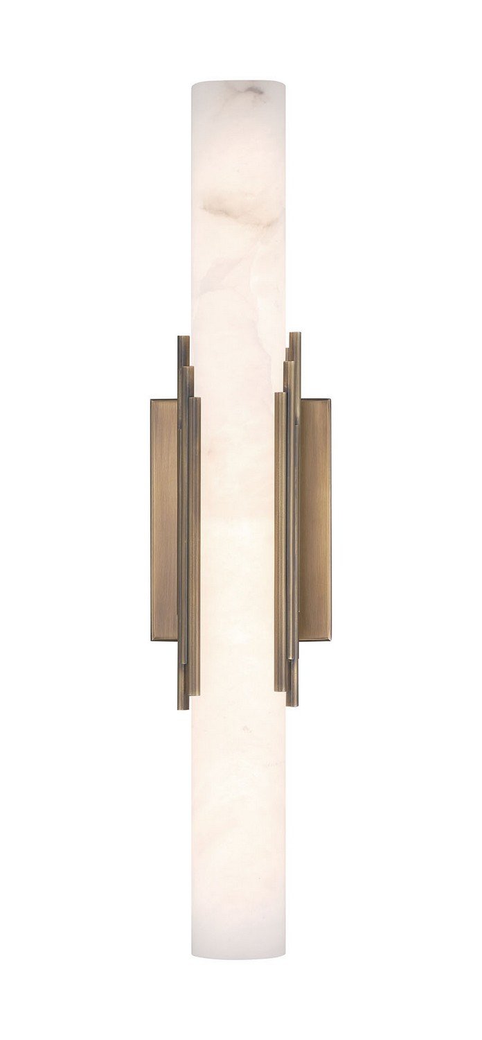 Venna 22" LED Wall Sconce in Antique Brass