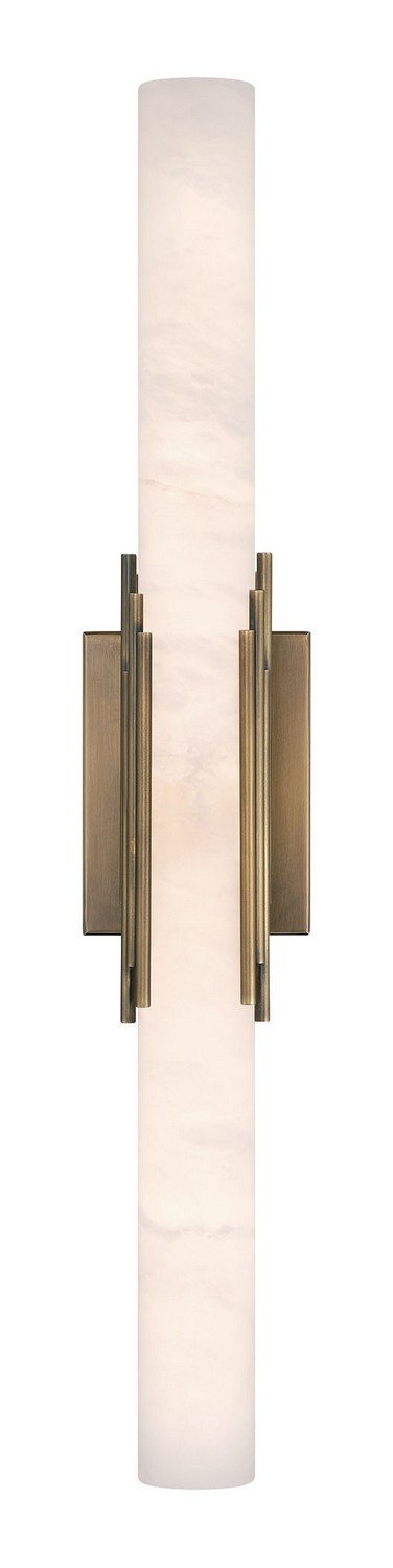 Venna 28" LED Wall Sconce in Antique Brass