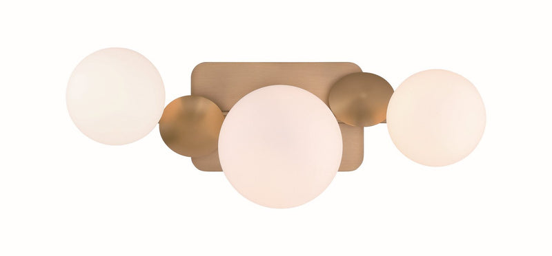 Vine 3-Light 20" LED Vanity Light in Gold