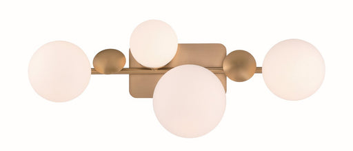 Vine 4-Light 28" LED Vanity Light in Gold