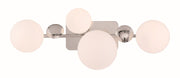 Vine 4-Light 28" LED Vanity Light in Polished Nickel