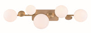 Vine 5-Light 36" LED Vanity Light in Gold