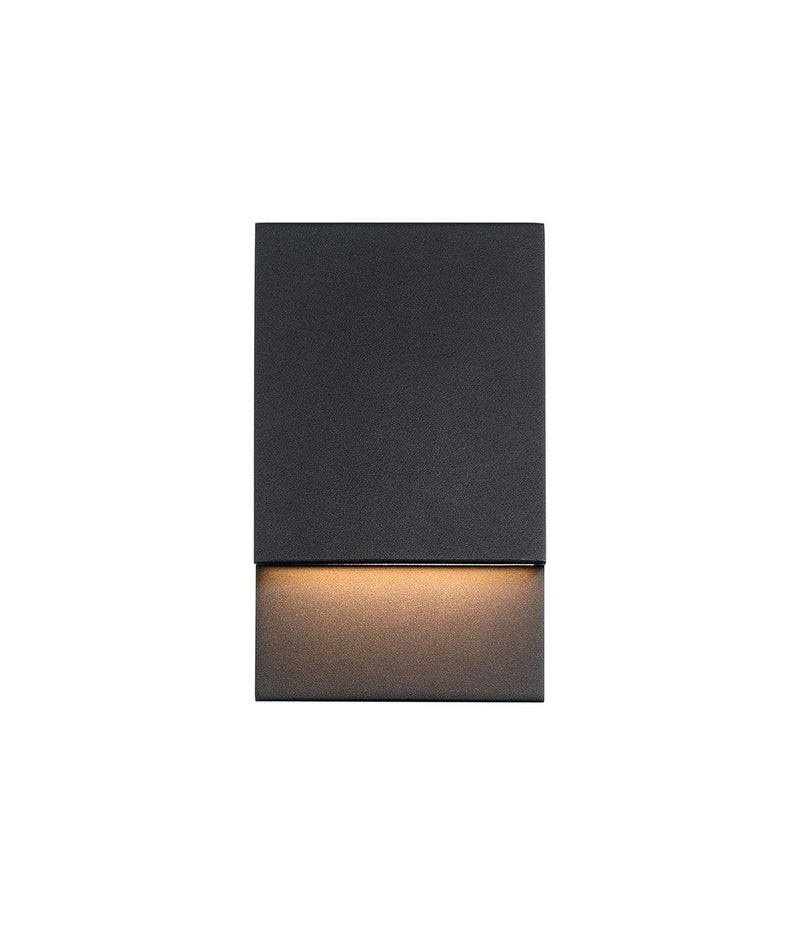 Nanton 9" Outdoor Wall Light in Sand Black