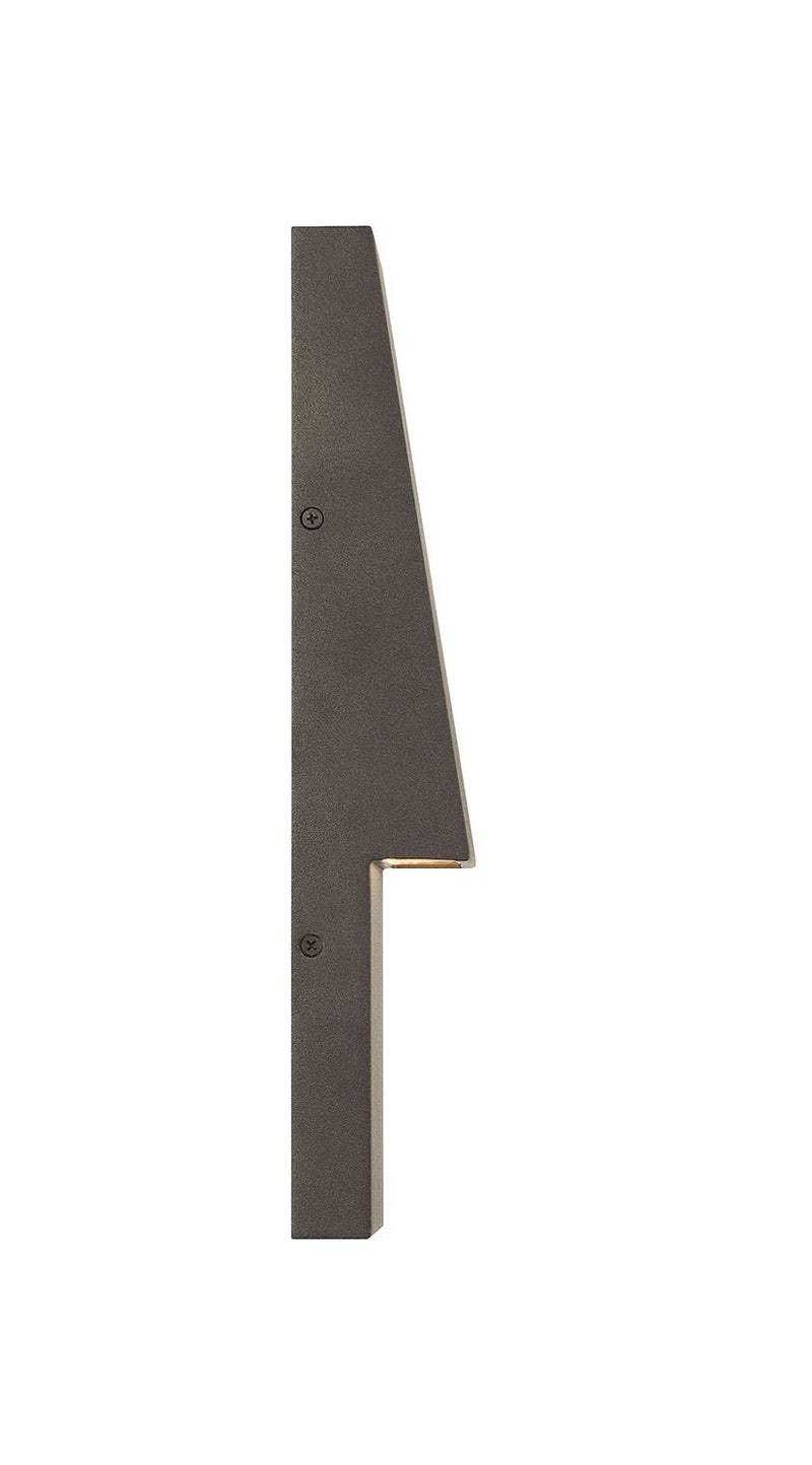 Nanton 14" Outdoor Wall Light in Sand Bronze