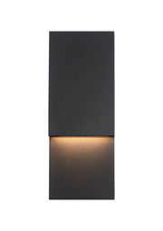 Nanton 14" Outdoor Wall Light in Sand Black