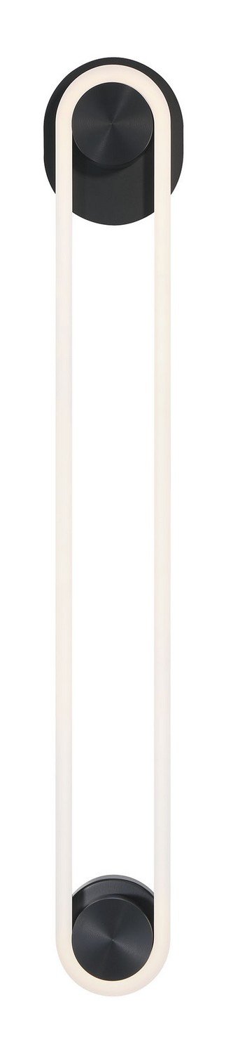 Swing 36" Outdoor Wall Light in Matte Black