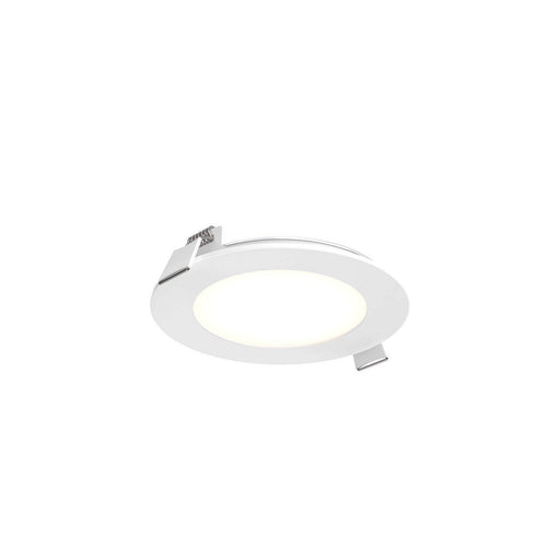 Excel 4.75" Round Slim Panel Recessed Light in White