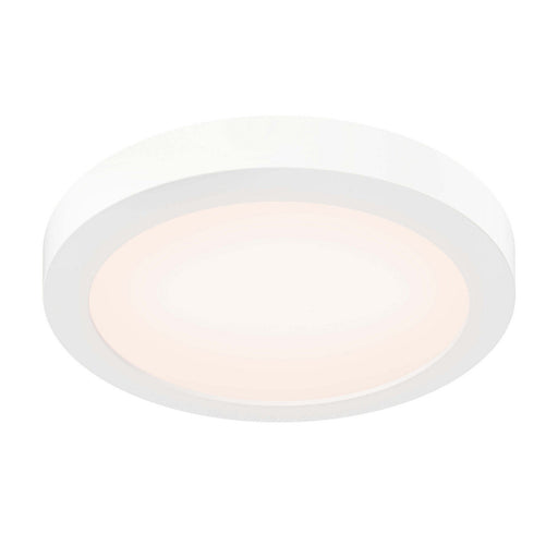 Prime 9" Wet-Rated Round LED Flush Mount in White