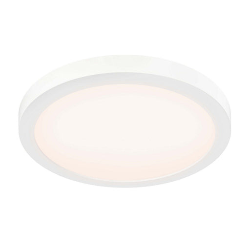 Prime 12" Wet-Rated Round LED Flush Mount in White