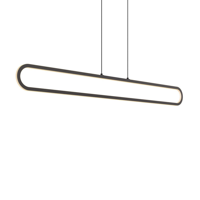 Atom 36" Linear Pendant in Black