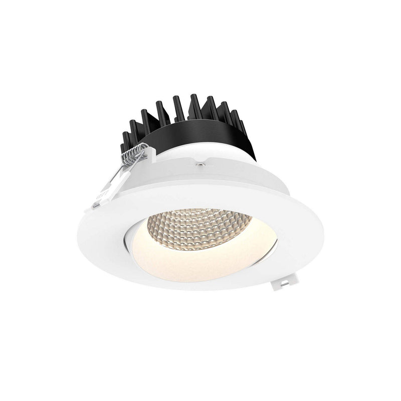 Revolve 5" Round Gimbal Downlight in White