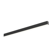 Boulevard 48" Multi-Voltage Linear Flush Mount in Black