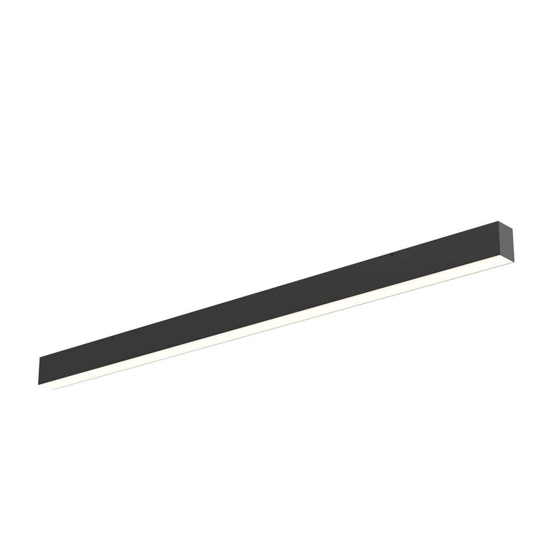 Boulevard 48" Multi-Voltage Linear Flush Mount in Black