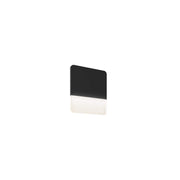 Alto 7" Square Outdoor Wall Sconce in Black