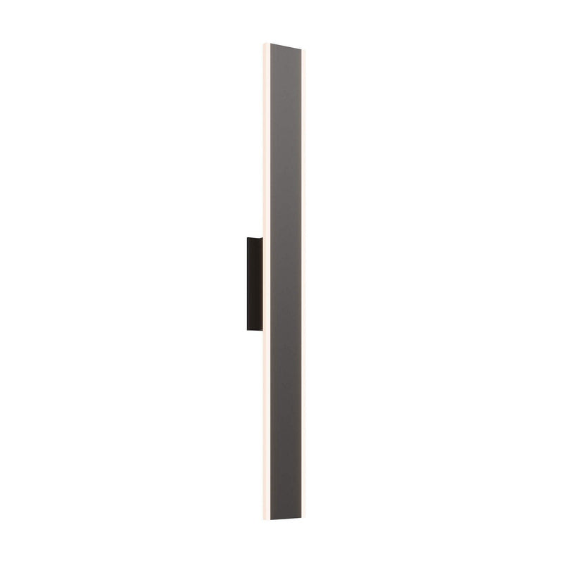 Gemini 36" Linear Outdoor Wall Sconce in Black