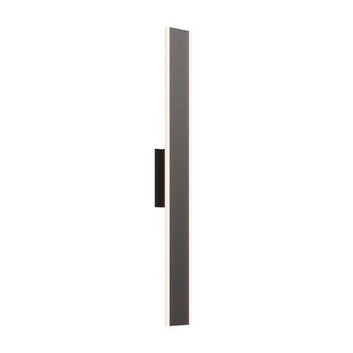 Gemini 36" Linear Outdoor Wall Sconce in Black
