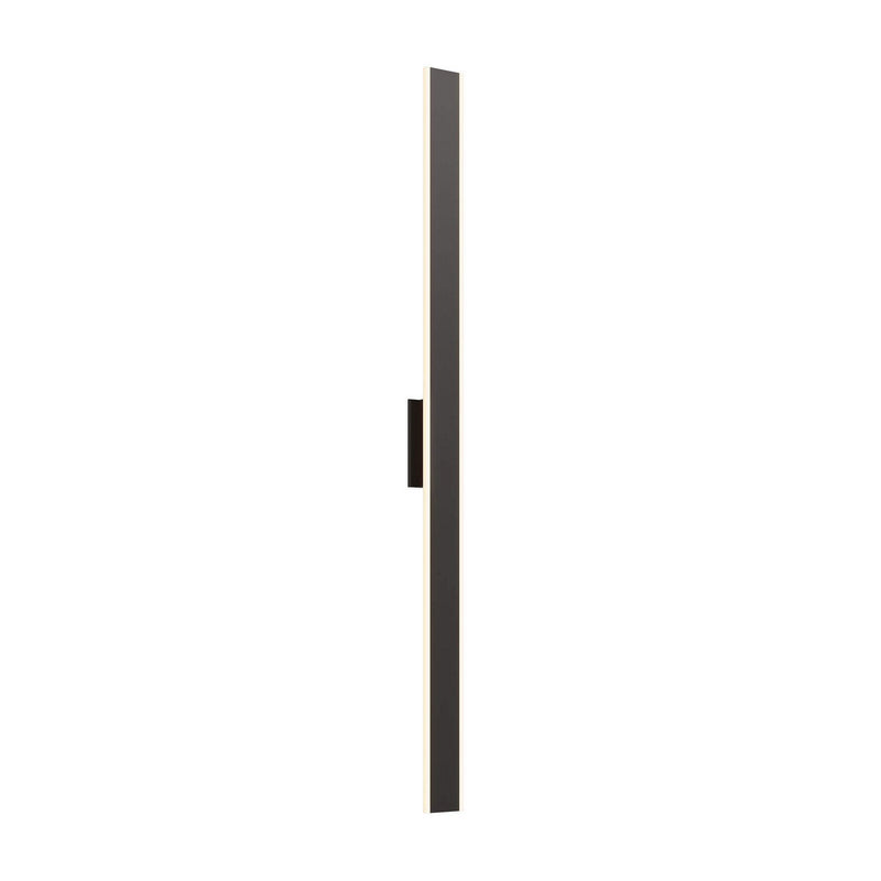 Gemini 60" Linear Outdoor Wall Sconce in Black