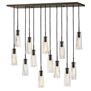 Cosette 46" 13-Light Linear Pendant in Black Oxide