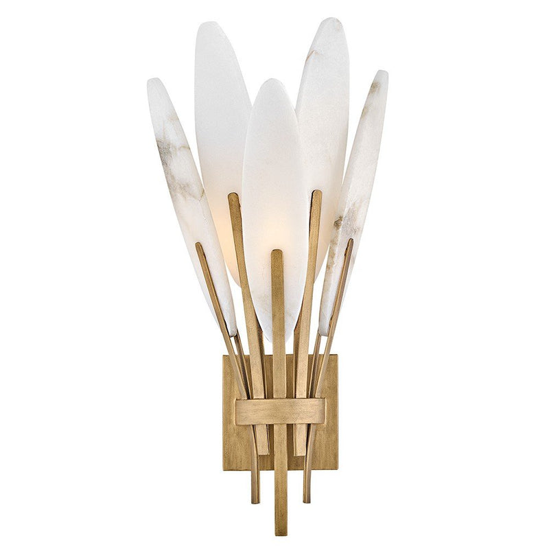 Nerine Wall Sconce in Burnished Gold