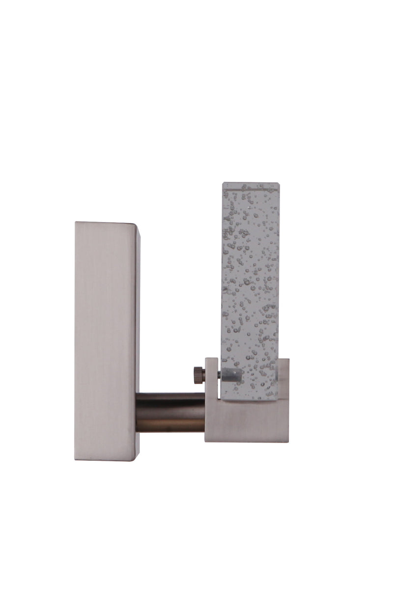 Alamere 1 Light 5" LED Vanity in Brushed Polished Nickel
