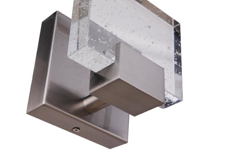 Alamere 1 Light 5" LED Vanity in Brushed Polished Nickel