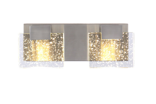 Alamere 2 Light 13" LED Vanity in Brushed Polished Nickel