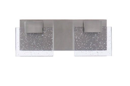 Alamere 2 Light 13" LED Vanity in Brushed Polished Nickel