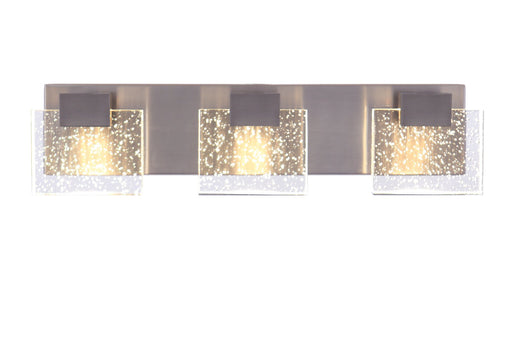 Alamere 3 Light 20.88" LED Vanity in Brushed Polished Nickel