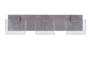 Alamere 3 Light 20.88" LED Vanity in Brushed Polished Nickel