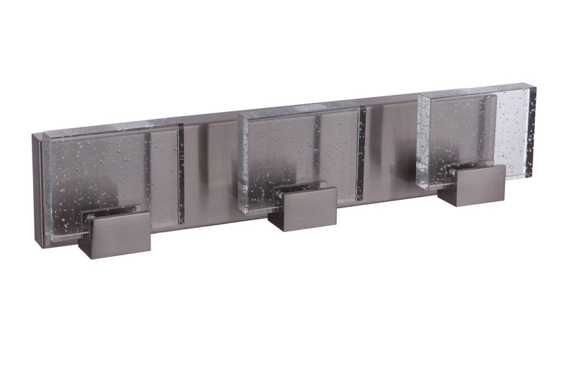 Alamere 3 Light 20.88" LED Vanity in Brushed Polished Nickel