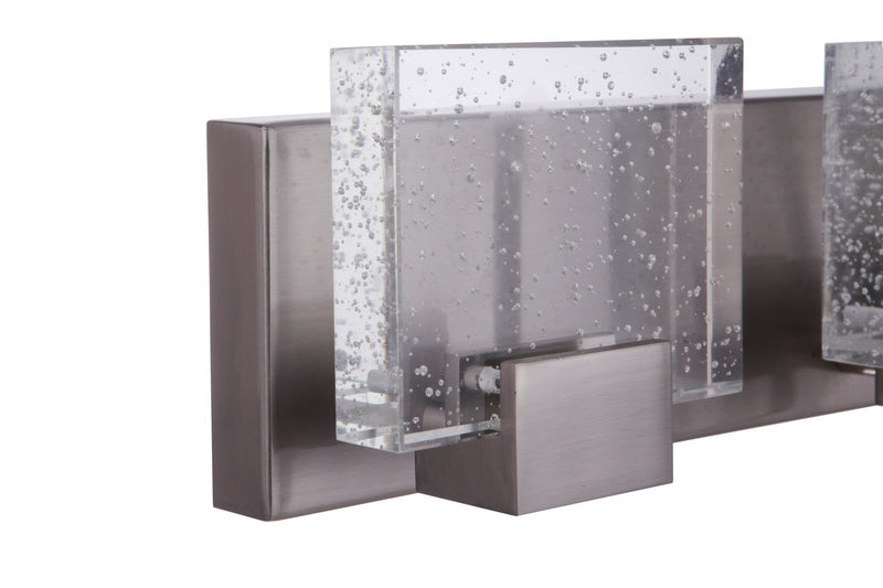 Alamere 3 Light 20.88" LED Vanity in Brushed Polished Nickel