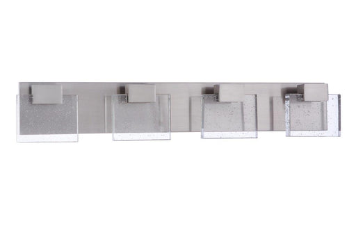 Alamere 4 Light 29" LED Vanity in Brushed Polished Nickel